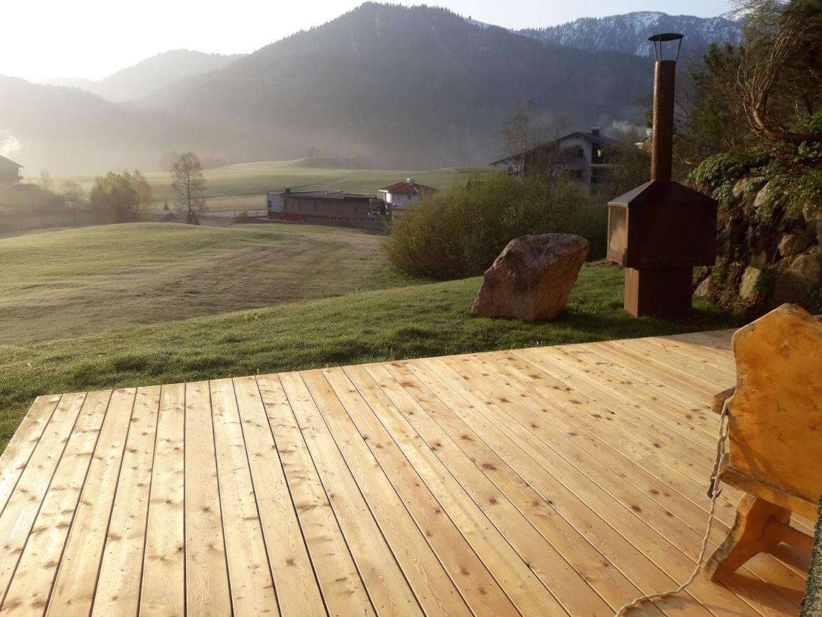 Alpenchalet Steinberg am Rofan Buitenkant foto